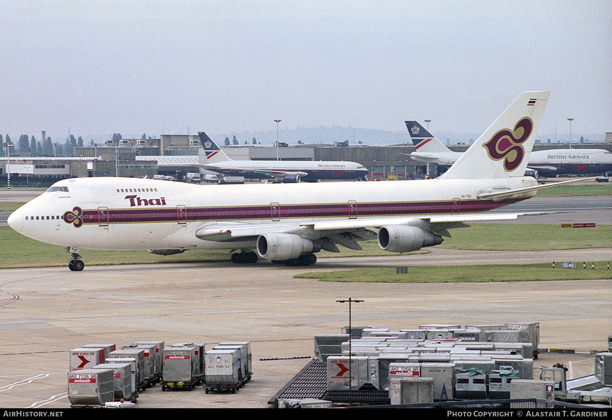 Aircraft Photo of HS-TGC | Boeing 747-2D7B | Thai Airways International | AirHistory.net #345005