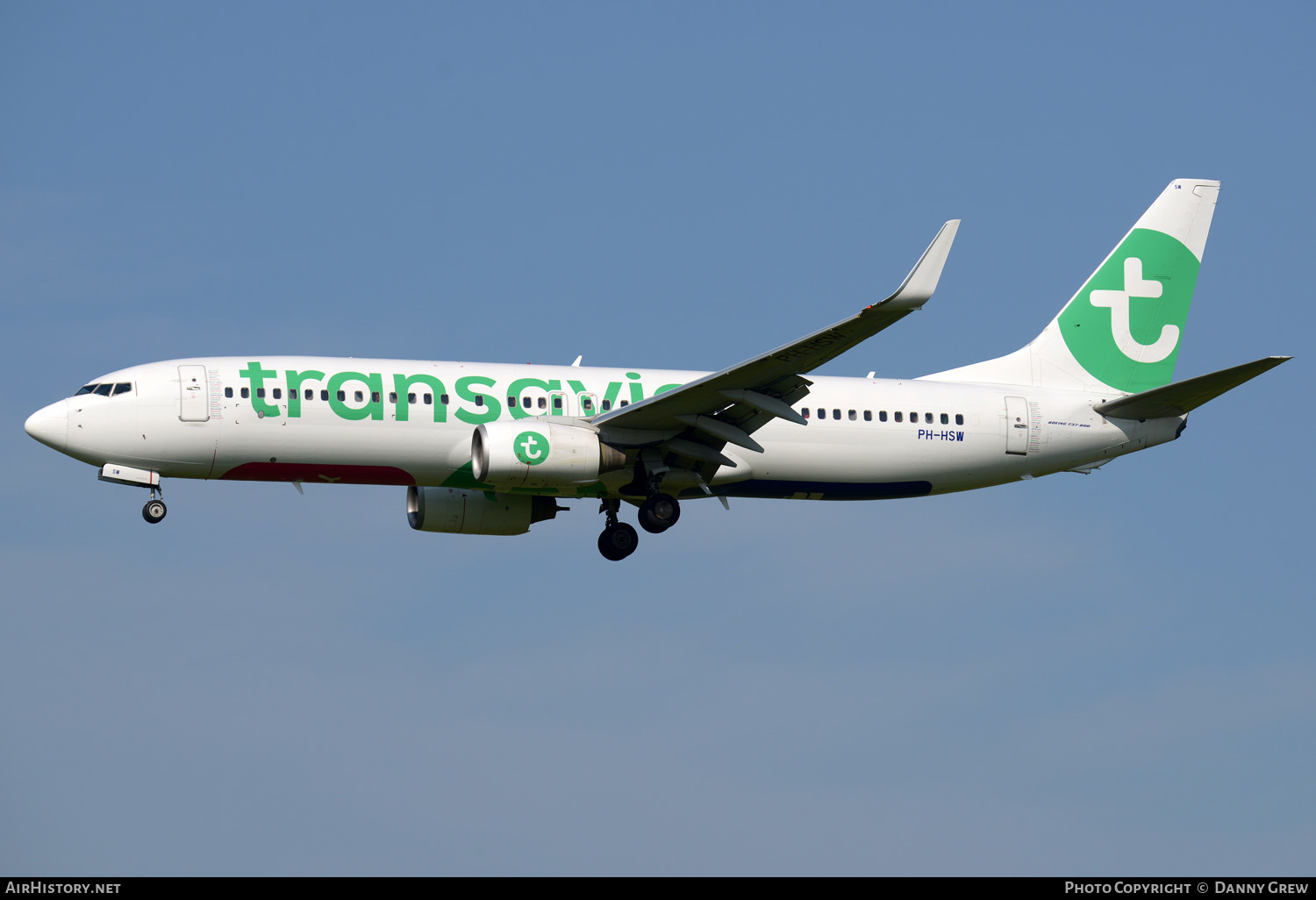 Aircraft Photo of PH-HSW | Boeing 737-8K2 | Transavia | AirHistory.net #345019