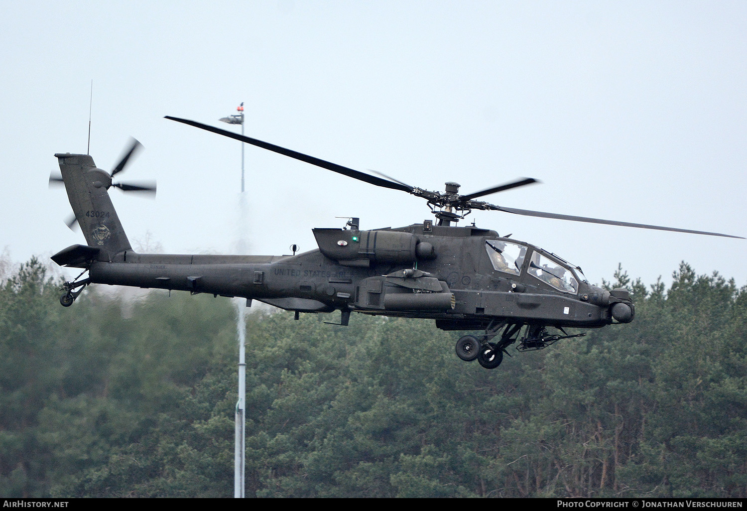 Aircraft Photo of 14-3024 / 43024 | Boeing AH-64E Guardian | USA - Army | AirHistory.net #345026