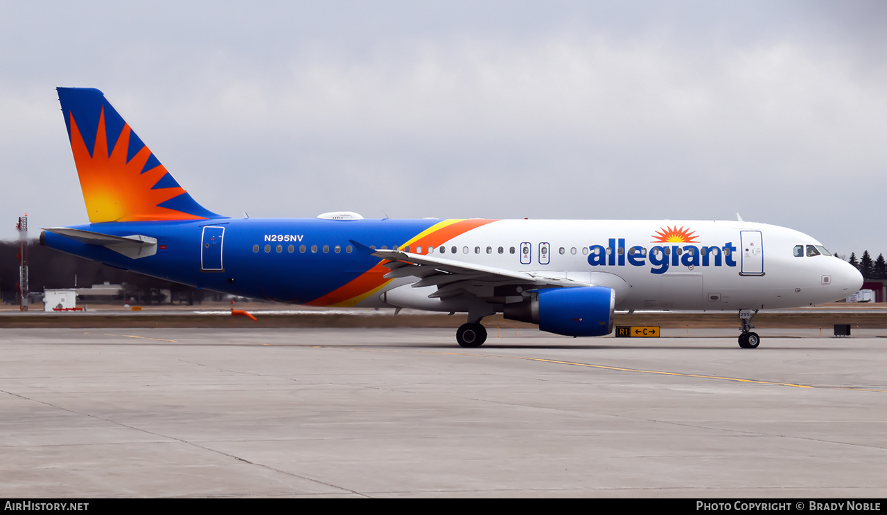 Aircraft Photo of N295NV | Airbus A320-214 | Allegiant Air | AirHistory.net #345030