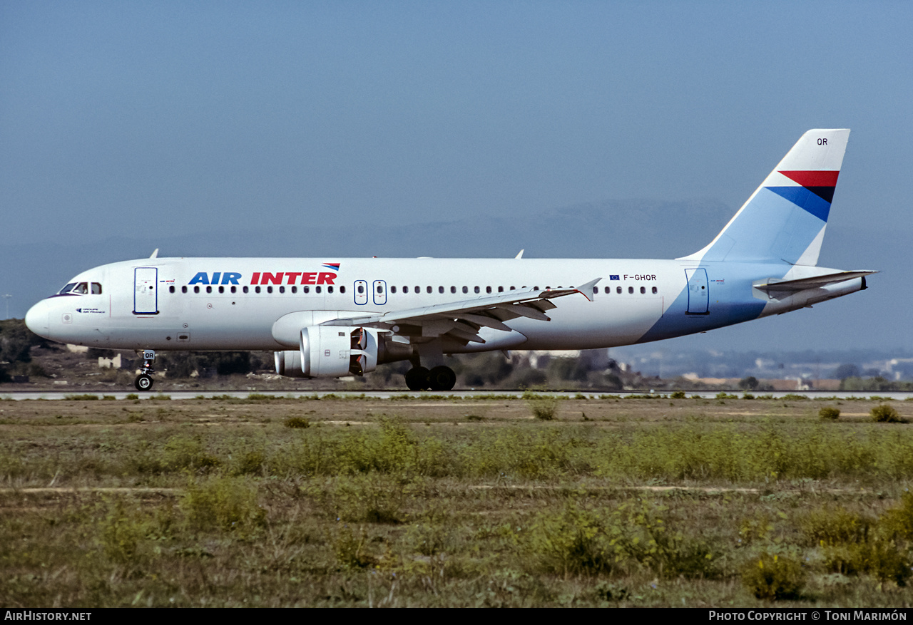 Aircraft Photo of F-GHQR | Airbus A320-211 | Air Inter | AirHistory.net #345039