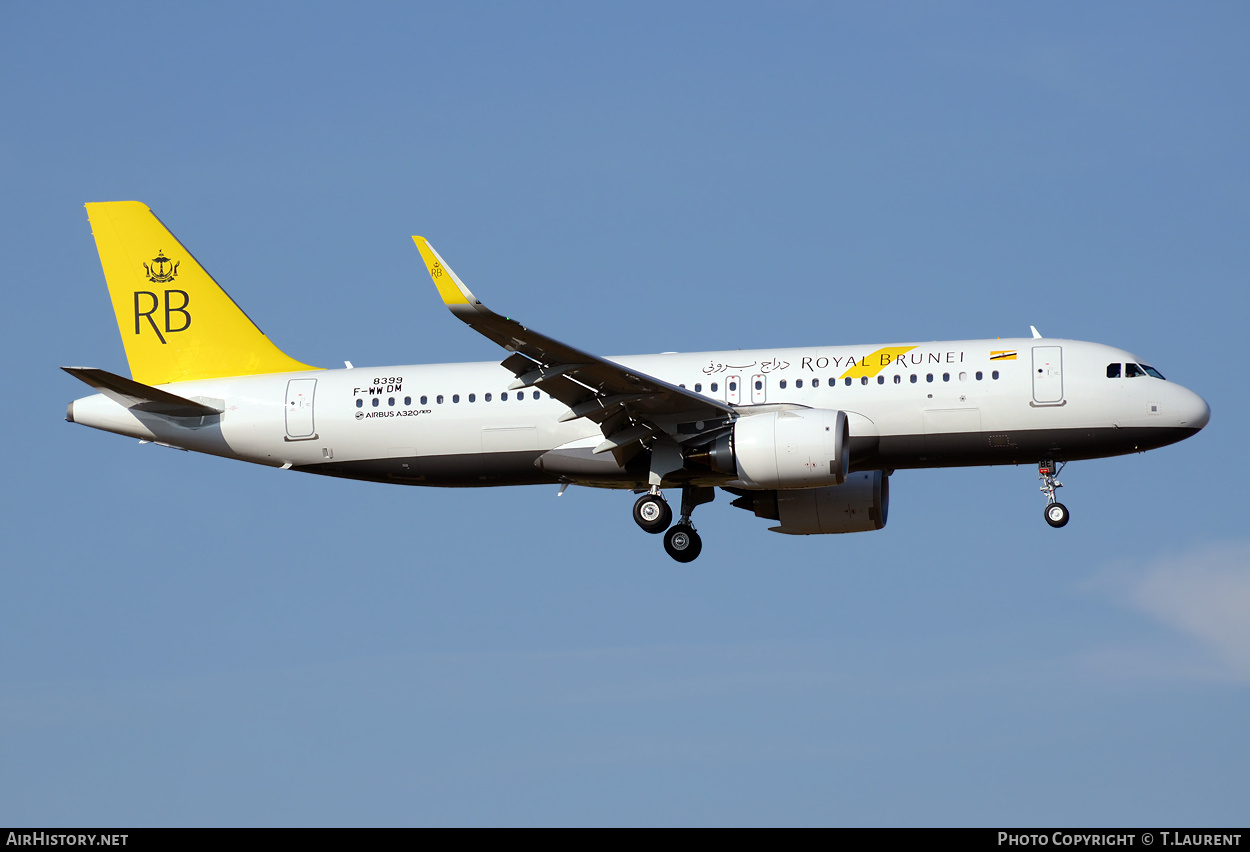 Aircraft Photo of F-WWDM | Airbus A320-251N | Royal Brunei Airlines | AirHistory.net #345044