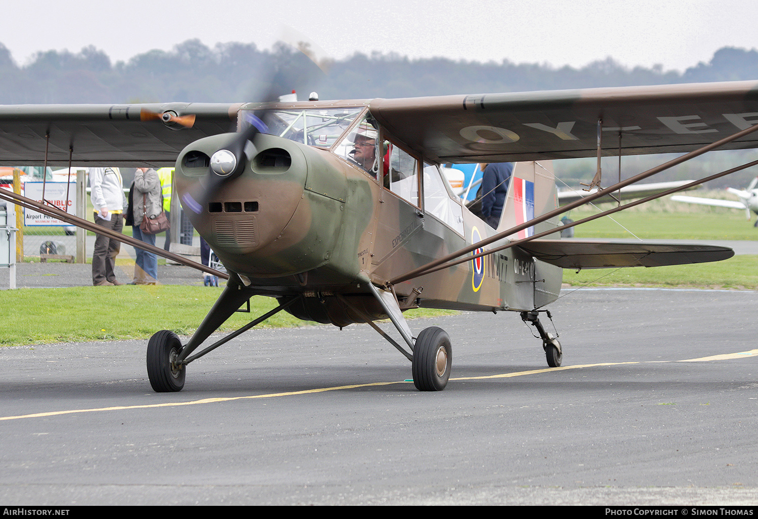 Aircraft Photo of OY-EFI / TW477 | Taylorcraft J Auster Mk5 | UK - Air Force | AirHistory.net #345047