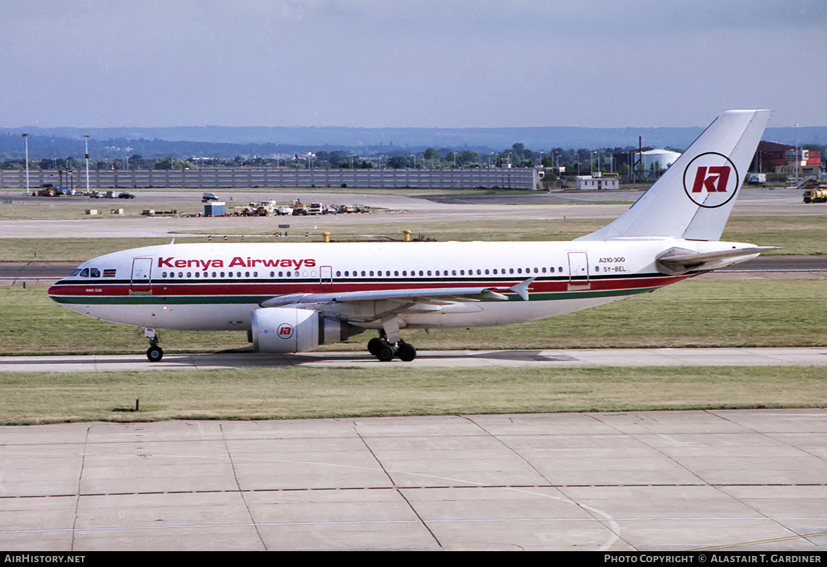 Aircraft Photo of 5Y-BEL | Airbus A310-304 | Kenya Airways | AirHistory.net #345052