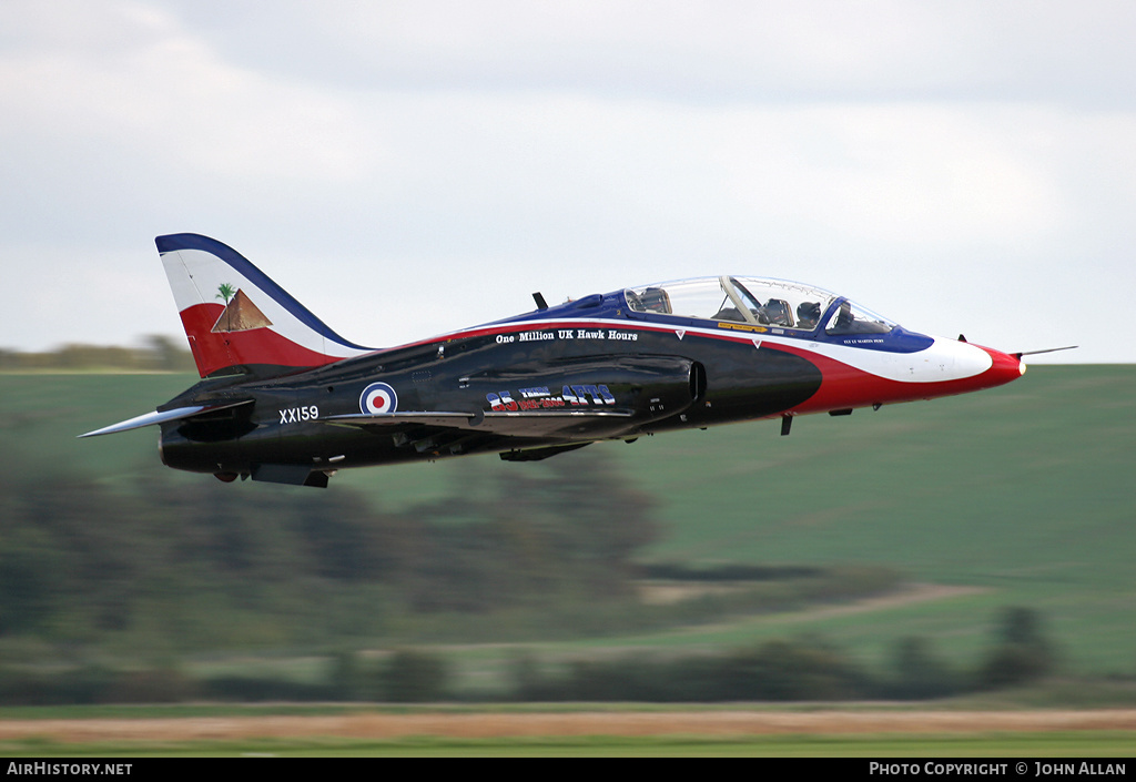 Aircraft Photo of XX159 | Hawker Siddeley Hawk T.1A | UK - Air Force | AirHistory.net #345057