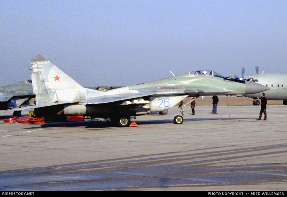 Aircraft Photo of 26 blue | Mikoyan-Gurevich MiG-29 (9-12) | Russia - Air Force | AirHistory.net #345062
