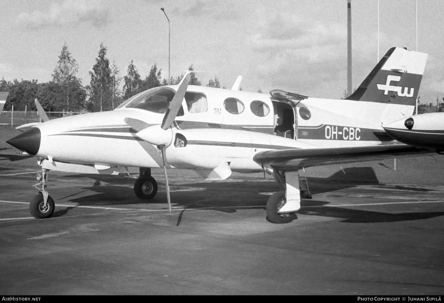 Aircraft Photo of OH-CBC | Cessna 421A | Finnwings | AirHistory.net #345077