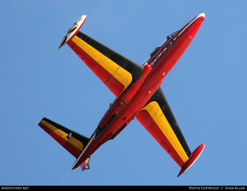 Aircraft Photo of MT48 | Fouga CM-170R Magister | Belgium - Air Force | AirHistory.net #345086