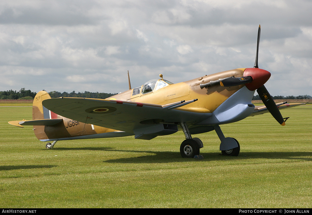 Aircraft Photo of G-LFVC / JG891 | Supermarine 349 Spitfire LF5C | UK - Air Force | AirHistory.net #345099