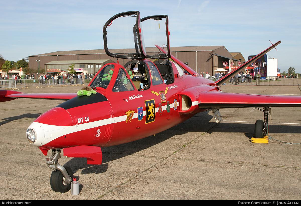 Aircraft Photo of MT48 | Fouga CM-170R Magister | Belgium - Air Force | AirHistory.net #345100