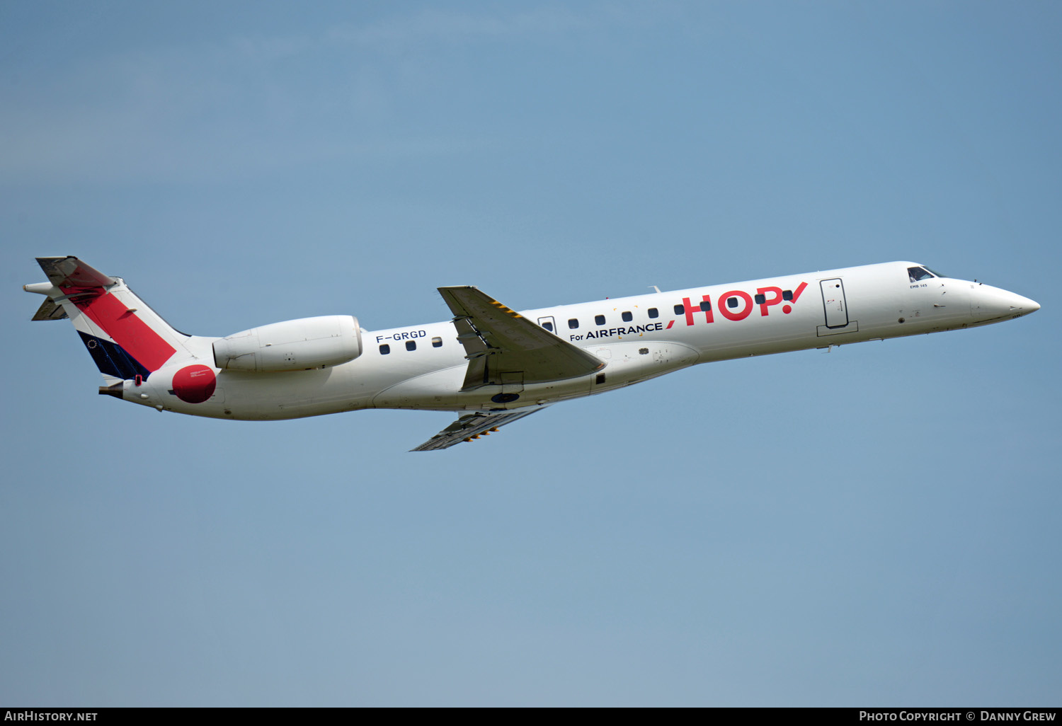 Aircraft Photo of F-GRGD | Embraer ERJ-145EU (EMB-145EU) | Hop! | AirHistory.net #345107