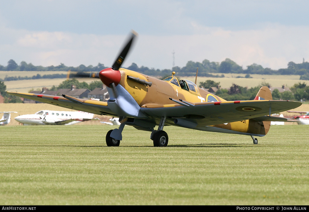 Aircraft Photo of G-LFVC / JG891 | Supermarine 349 Spitfire LF5C | UK - Air Force | AirHistory.net #345108