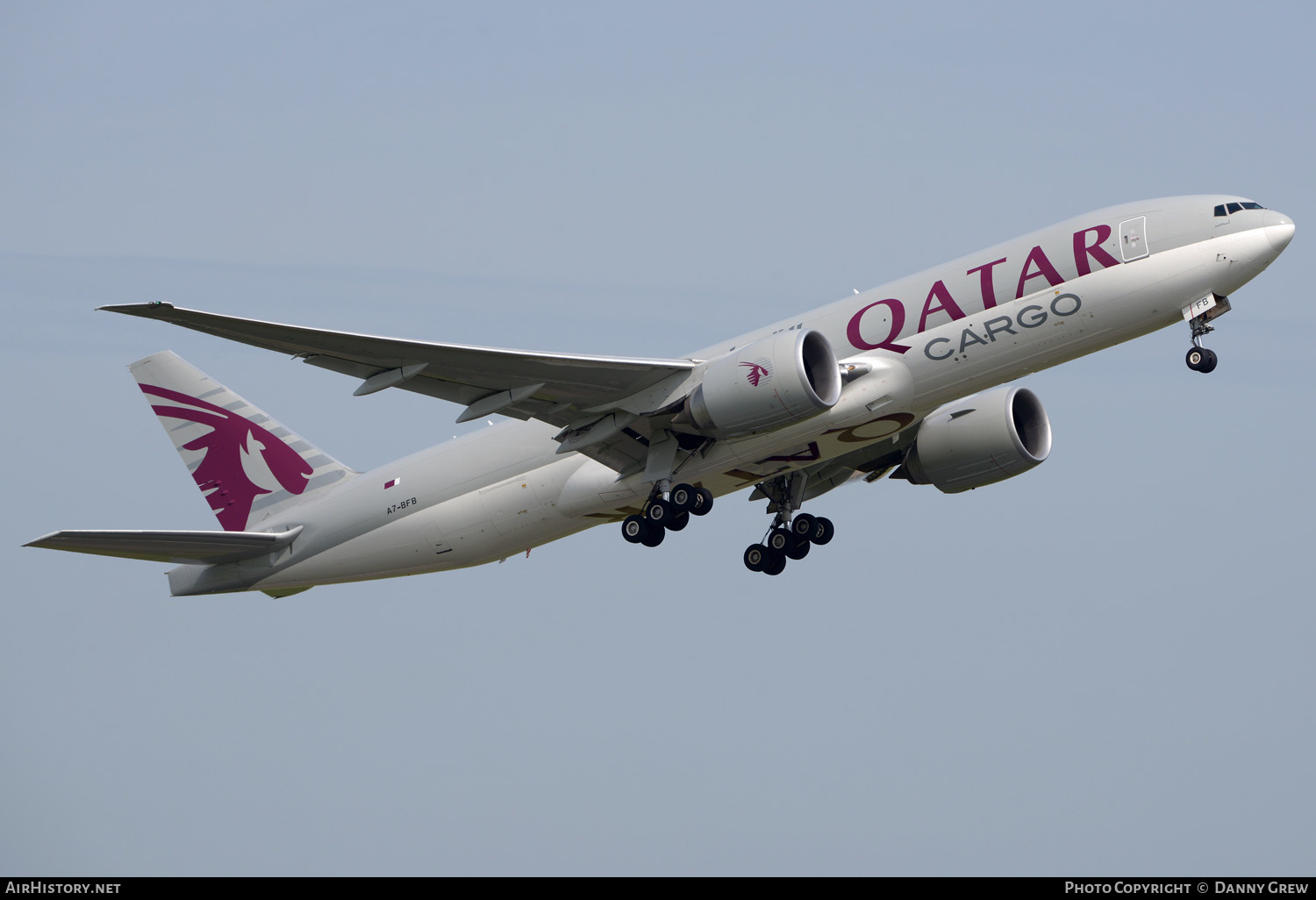 Aircraft Photo of A7-BFB | Boeing 777-FDZ | Qatar Airways Cargo | AirHistory.net #345109
