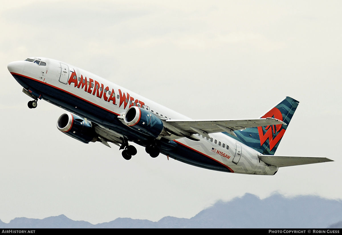 Aircraft Photo of N156AW | Boeing 737-3G7 | America West Airlines | AirHistory.net #345128