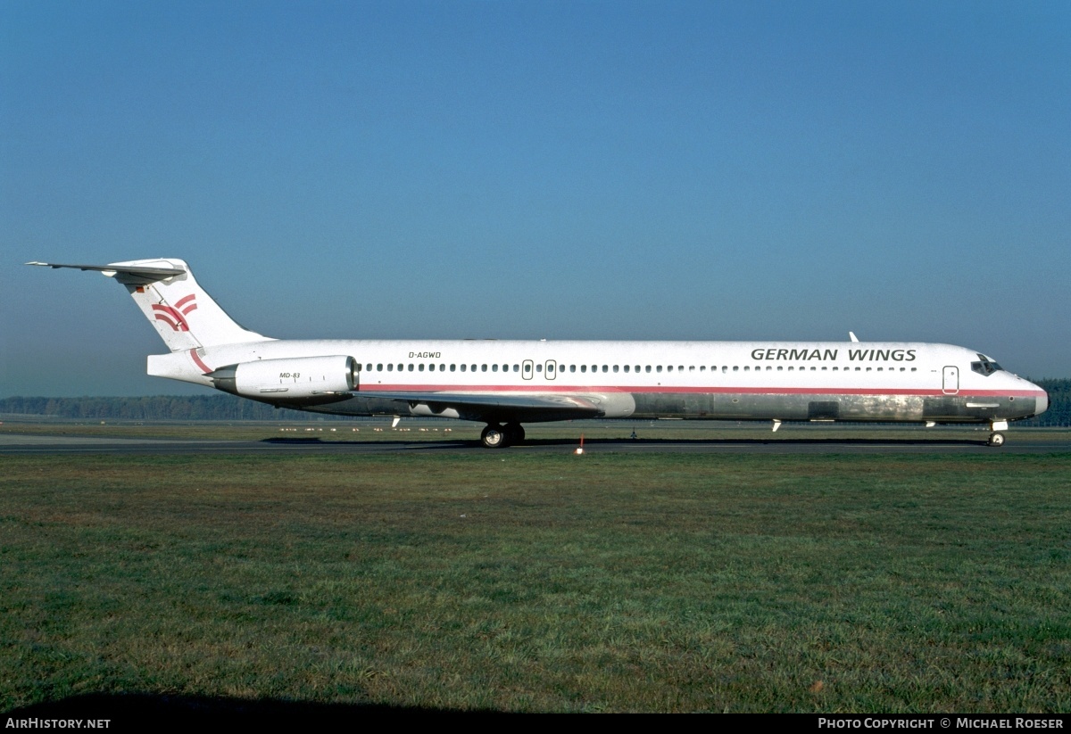 Aircraft Photo of D-AGWD | McDonnell Douglas MD-83 (DC-9-83) | German Wings | AirHistory.net #345131