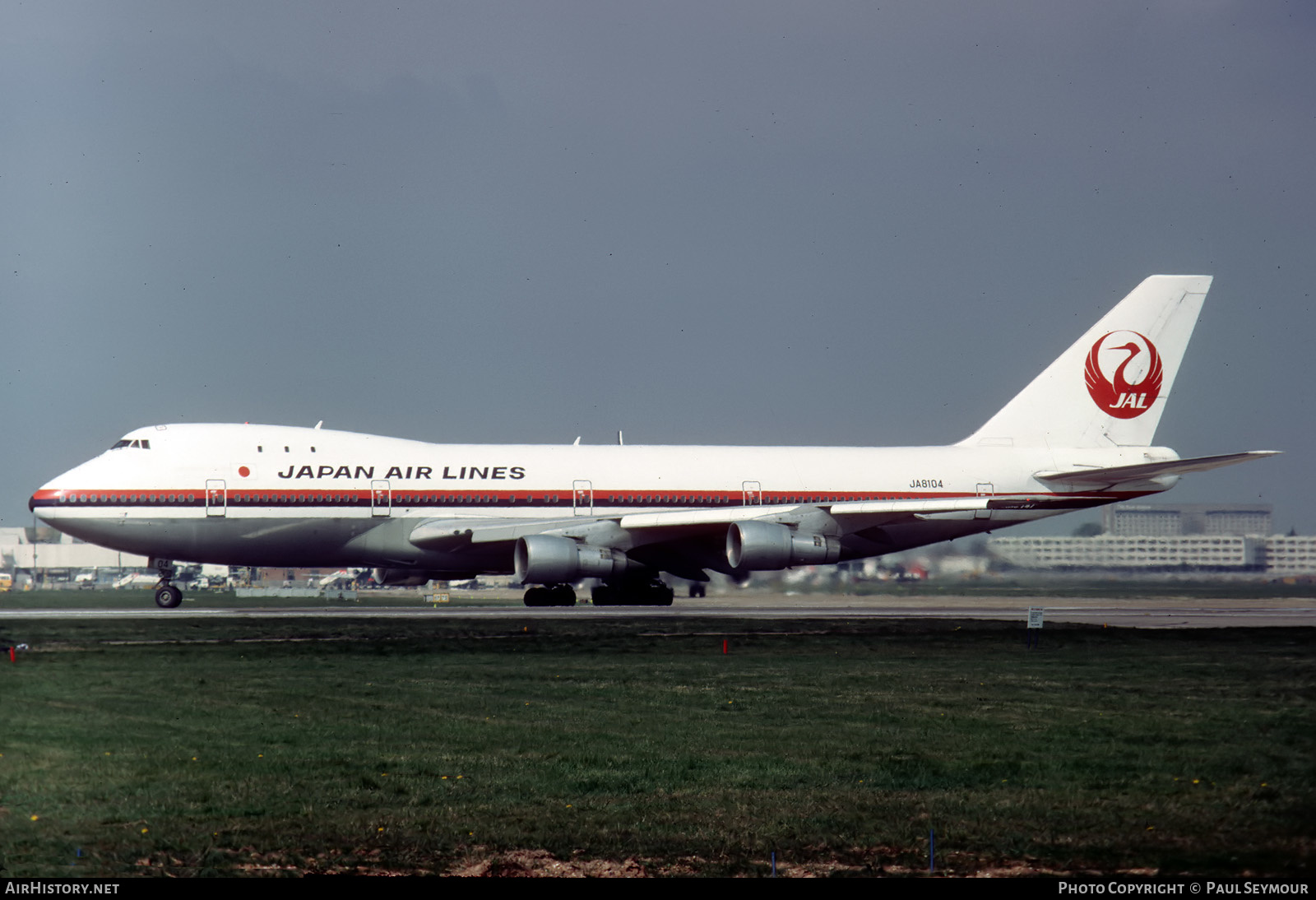 Aircraft Photo of JA8104 | Boeing 747-246B | Japan Air Lines - JAL | AirHistory.net #345134