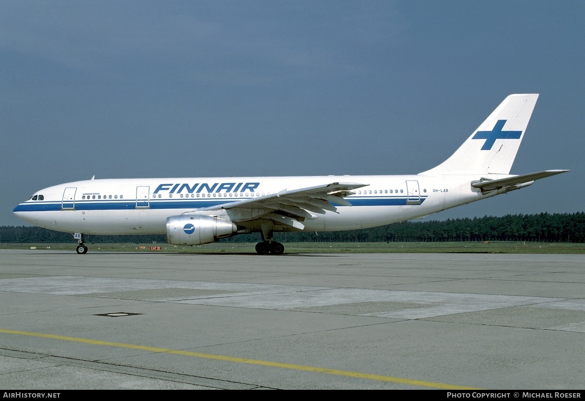 Aircraft Photo of OH-LAB | Airbus A300B4-203FF | Finnair | AirHistory.net #345153