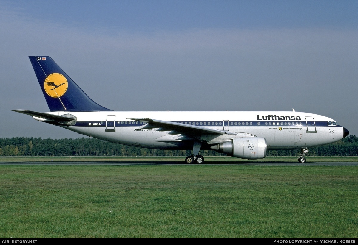 Aircraft Photo of D-AICA | Airbus A310-203 | Lufthansa | AirHistory.net #345154