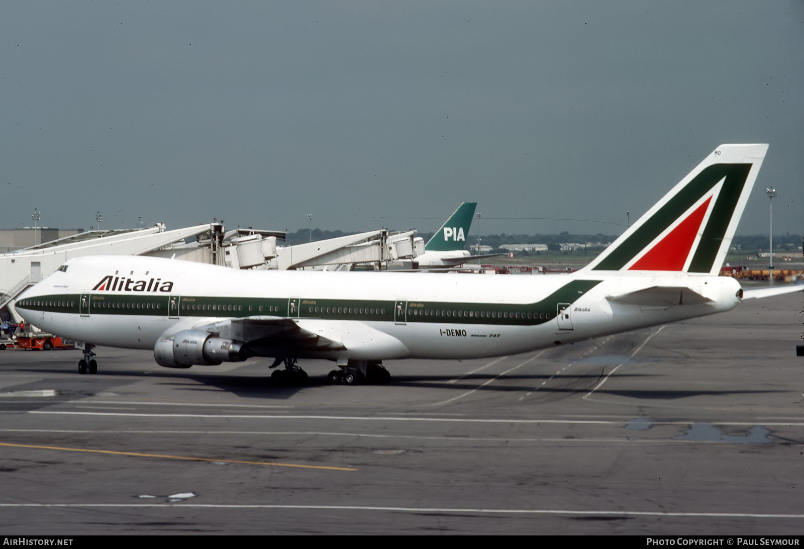 Aircraft Photo of I-DEMO | Boeing 747-243B | Alitalia | AirHistory.net #345160