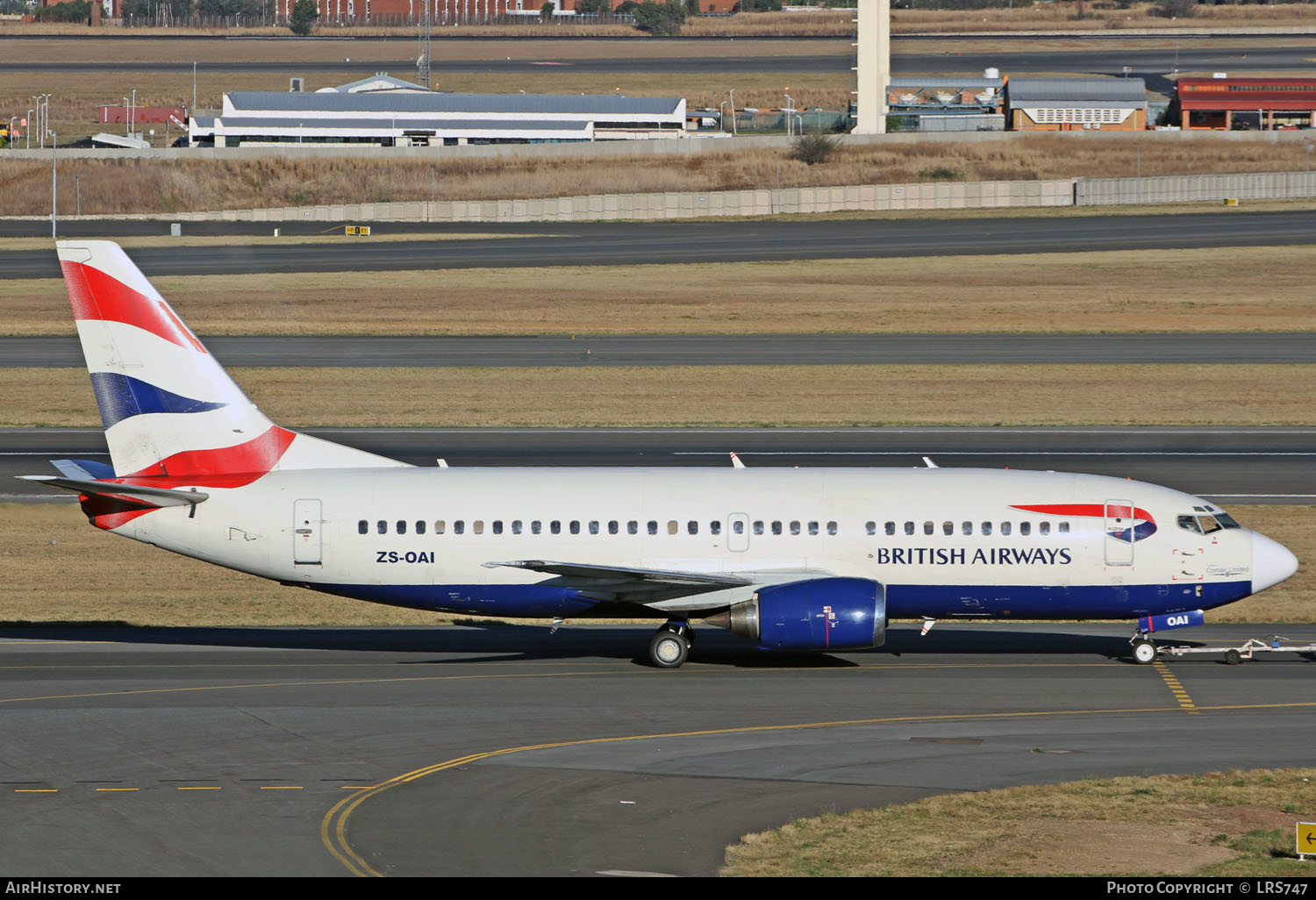 Aircraft Photo of ZS-OAI | Boeing 737-33A | British Airways | AirHistory.net #345163