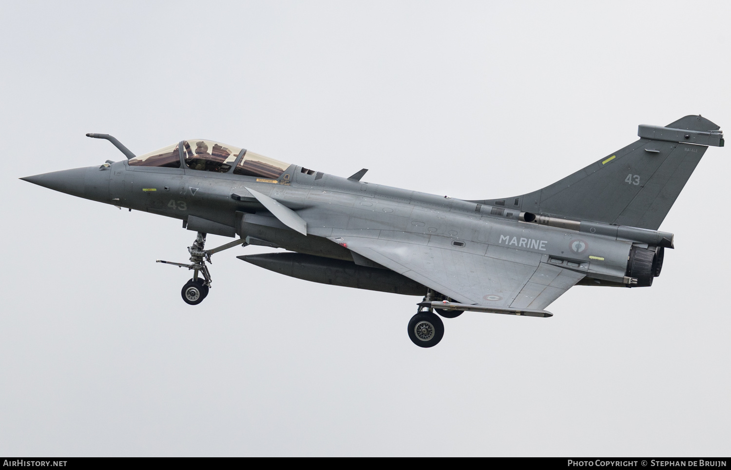 Aircraft Photo of 43 | Dassault Rafale M | France - Navy | AirHistory.net #345166