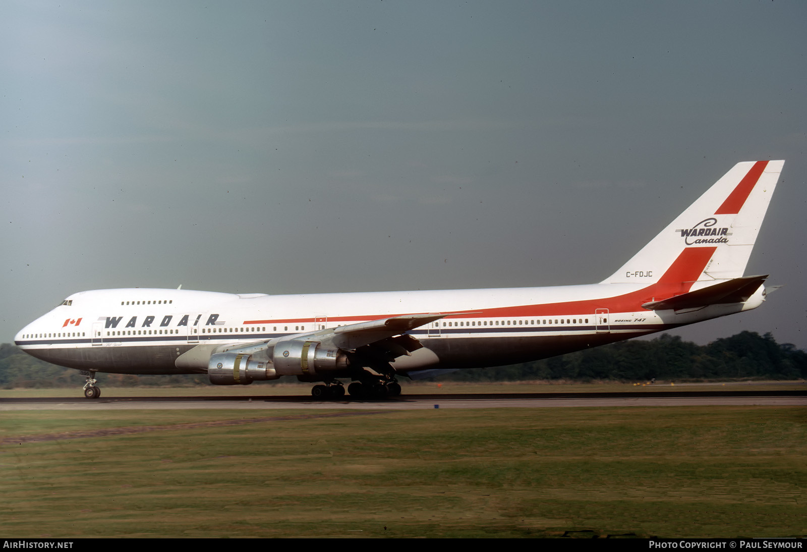Aircraft Photo of C-FDJC | Boeing 747-1D1 | Wardair Canada | AirHistory.net #345177