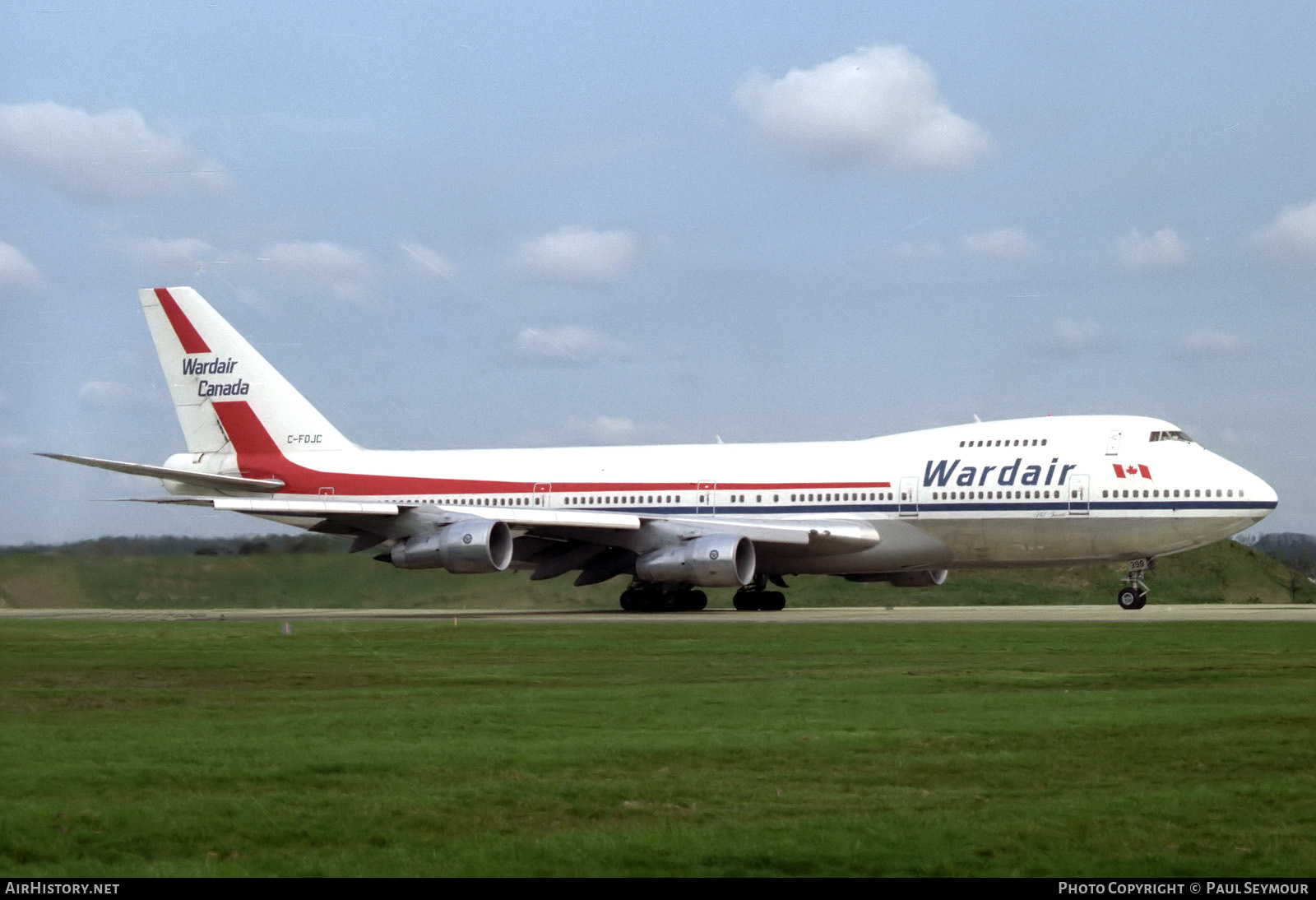 Aircraft Photo of C-FDJC | Boeing 747-1D1 | Wardair Canada | AirHistory.net #345178