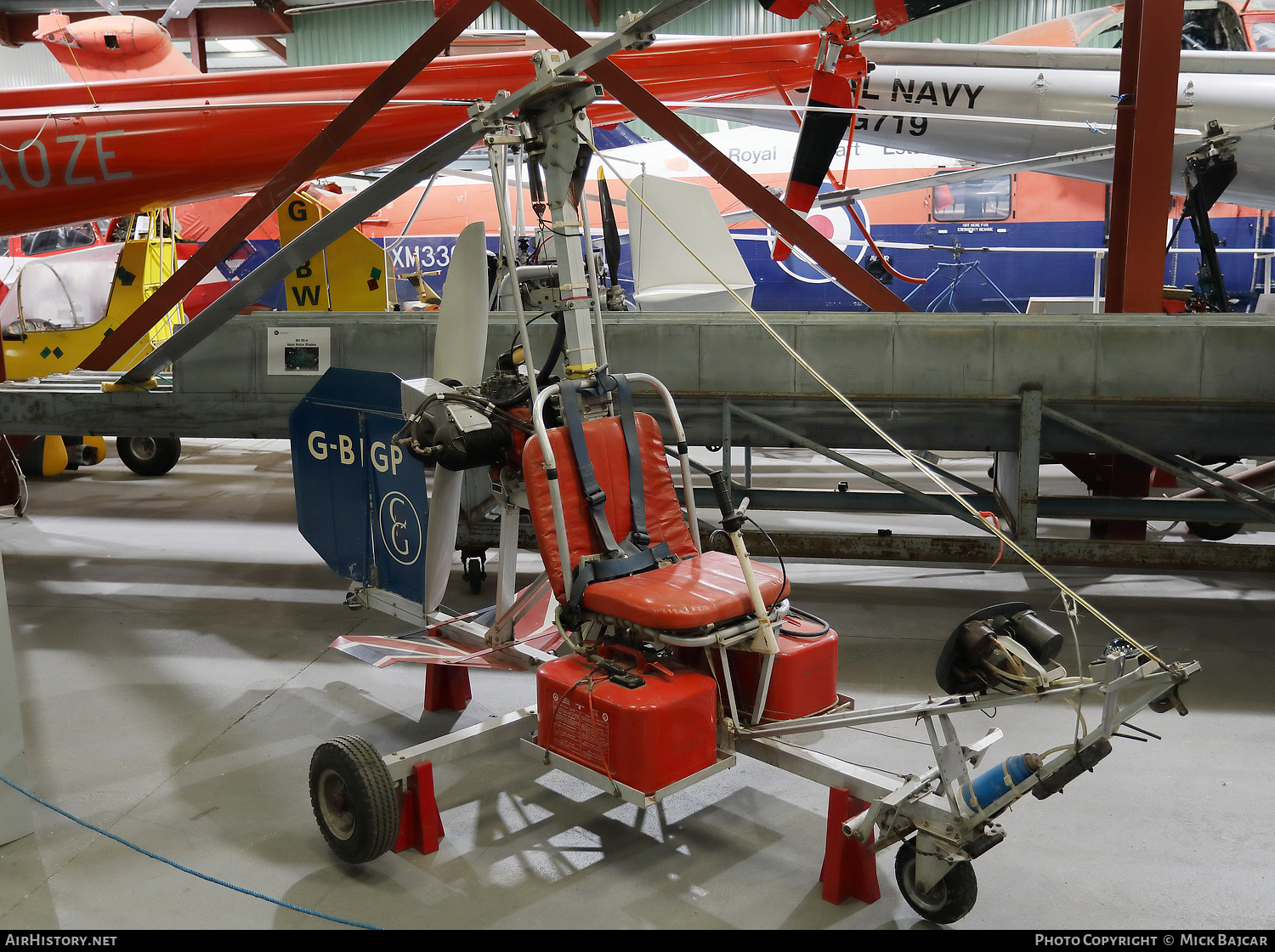 Aircraft Photo of G-BIGP | Bensen B-8M Gyrocopter | AirHistory.net #345186