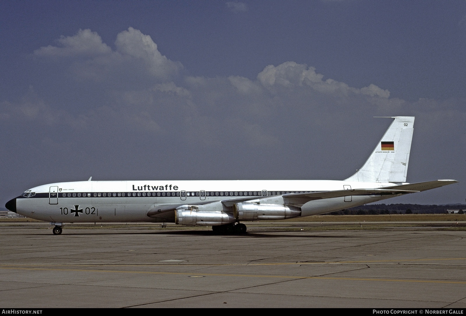 Aircraft Photo of 1002 | Boeing 707-307C | Germany - Air Force | AirHistory.net #345223