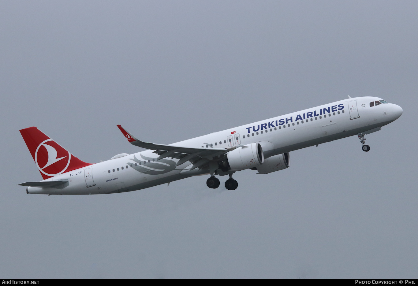 Aircraft Photo of TC-LSP | Airbus A321-271NX | Turkish Airlines | AirHistory.net #345232