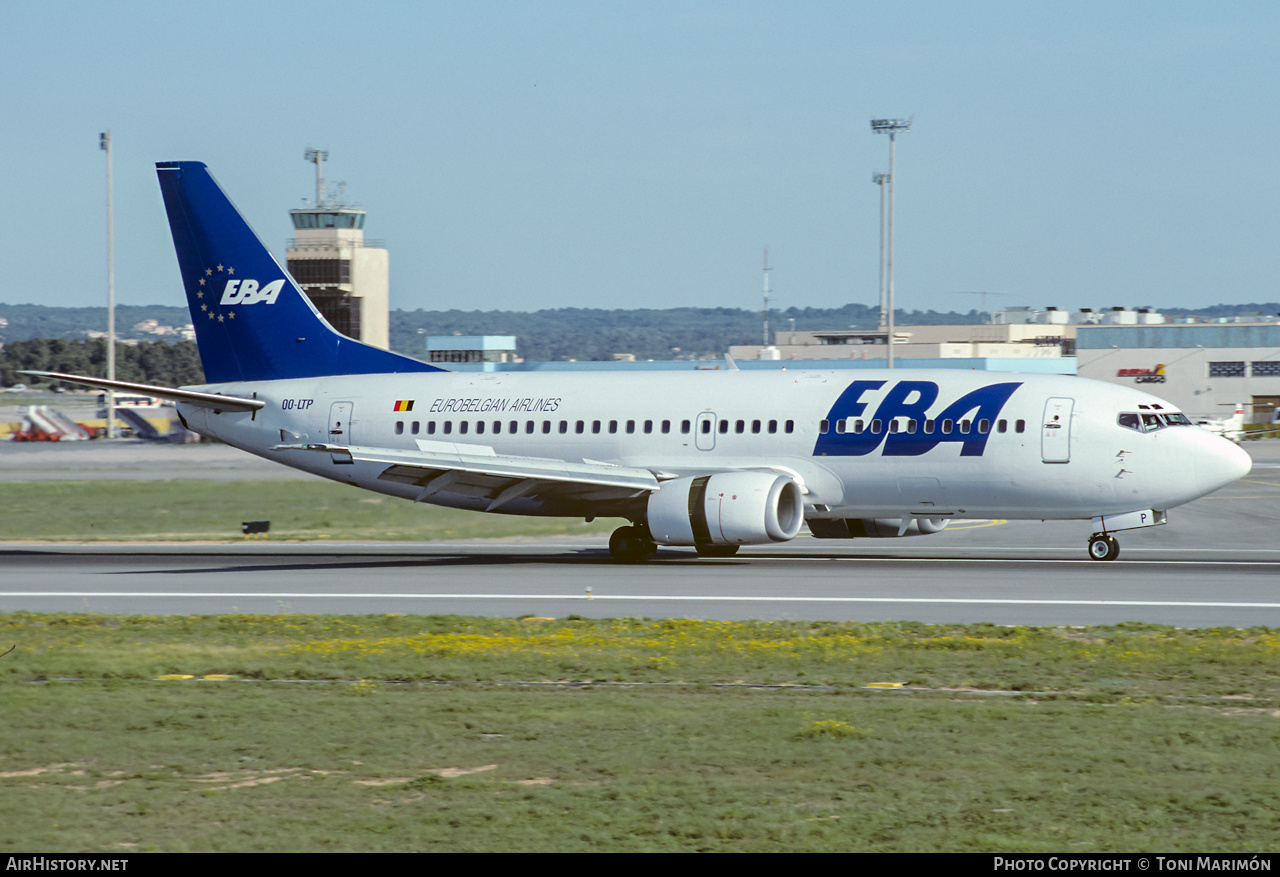 Aircraft Photo of OO-LTP | Boeing 737-33A | EBA - Eurobelgian Airlines | AirHistory.net #345244