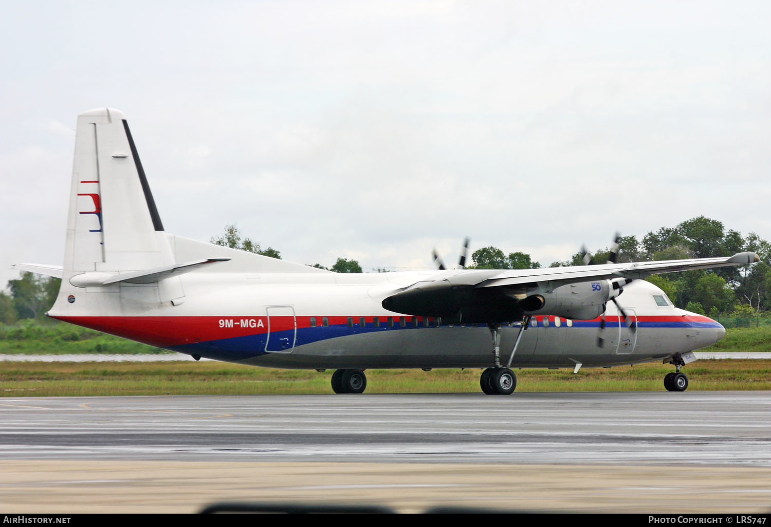 Aircraft Photo of 9M-MGA | Fokker 50 | Fly Asian Express - FAX | AirHistory.net #345255