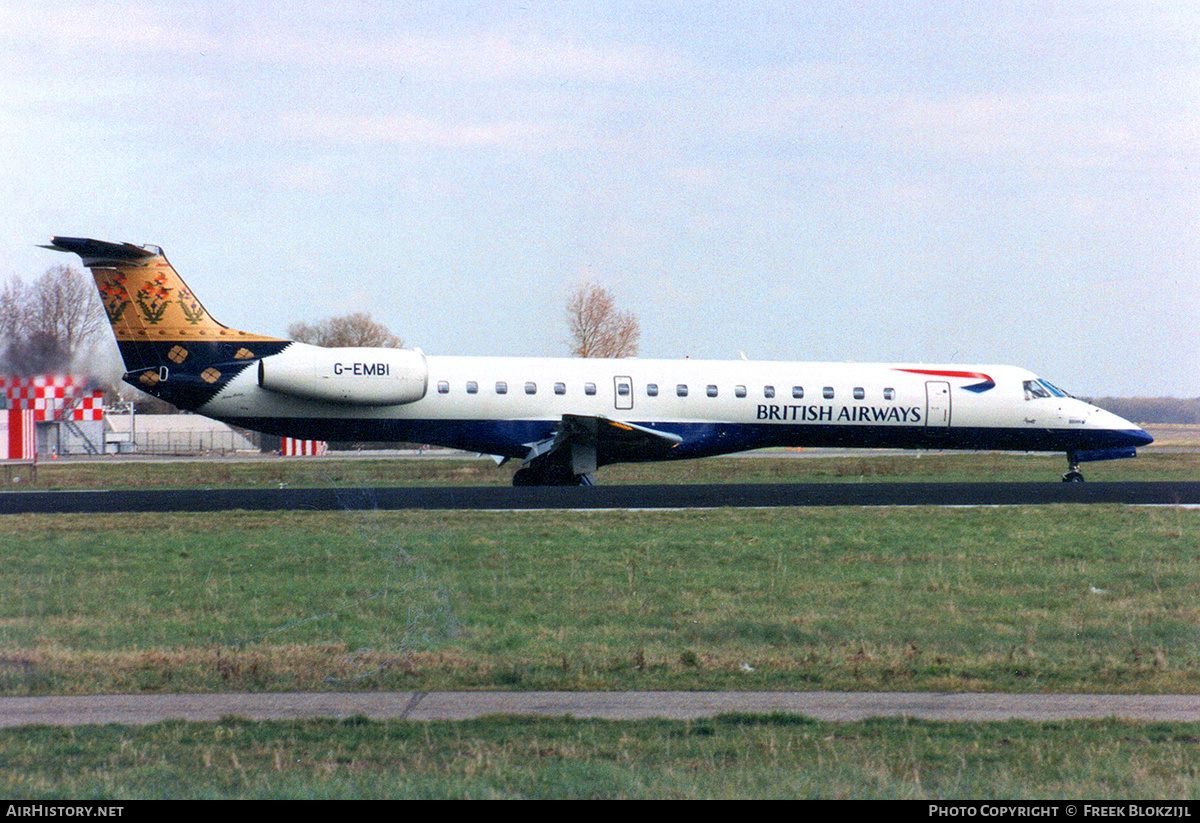 Aircraft Photo of G-EMBI | Embraer ERJ-145EU (EMB-145EU) | British Airways | AirHistory.net #345270