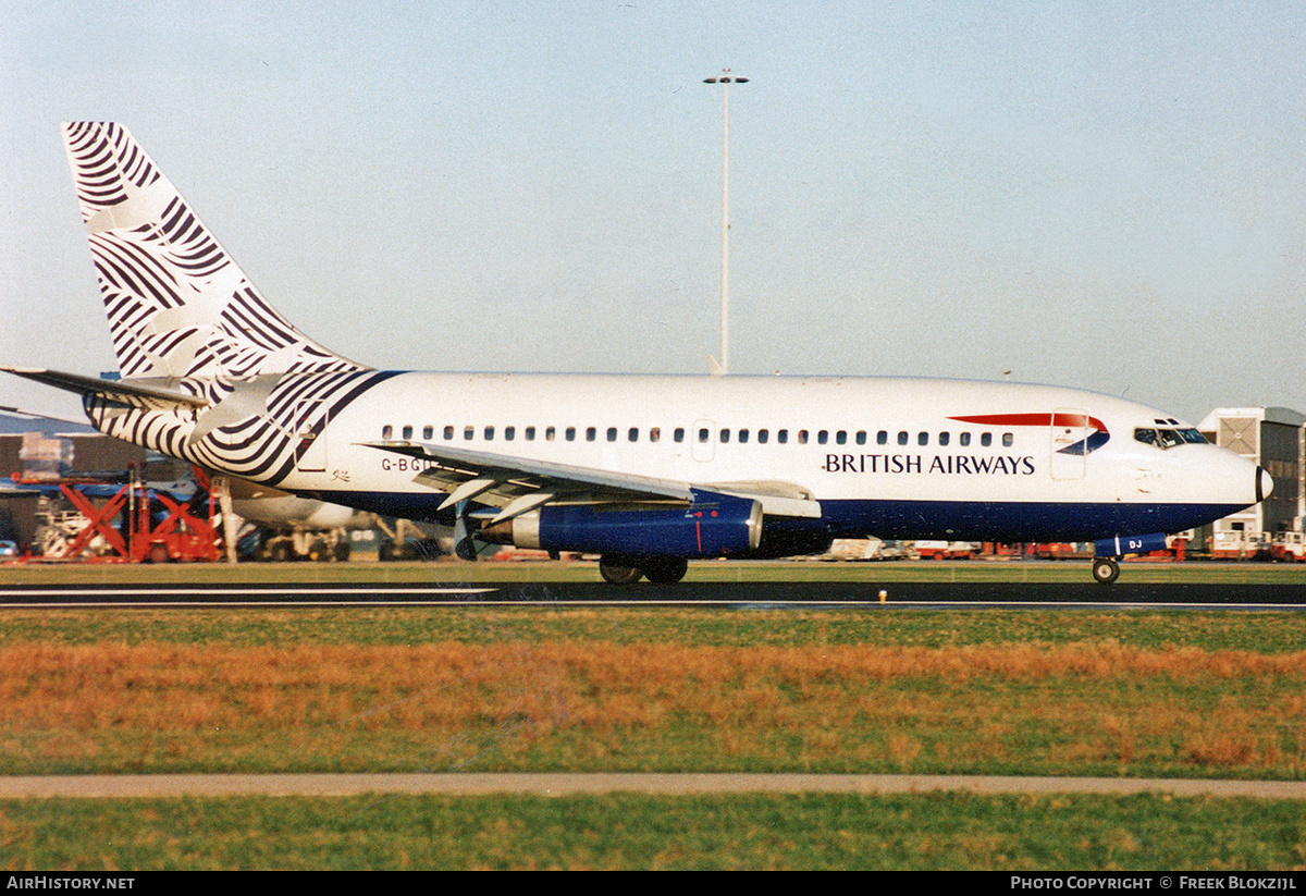 Aircraft Photo of G-BGDJ | Boeing 737-236/Adv | British Airways | AirHistory.net #345271