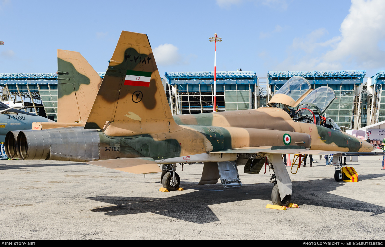 Aircraft Photo of 3-7182 / ۳-۷١۸۲ | Northrop F-5F Saeqeh-II | Iran - Air Force | AirHistory.net #345279