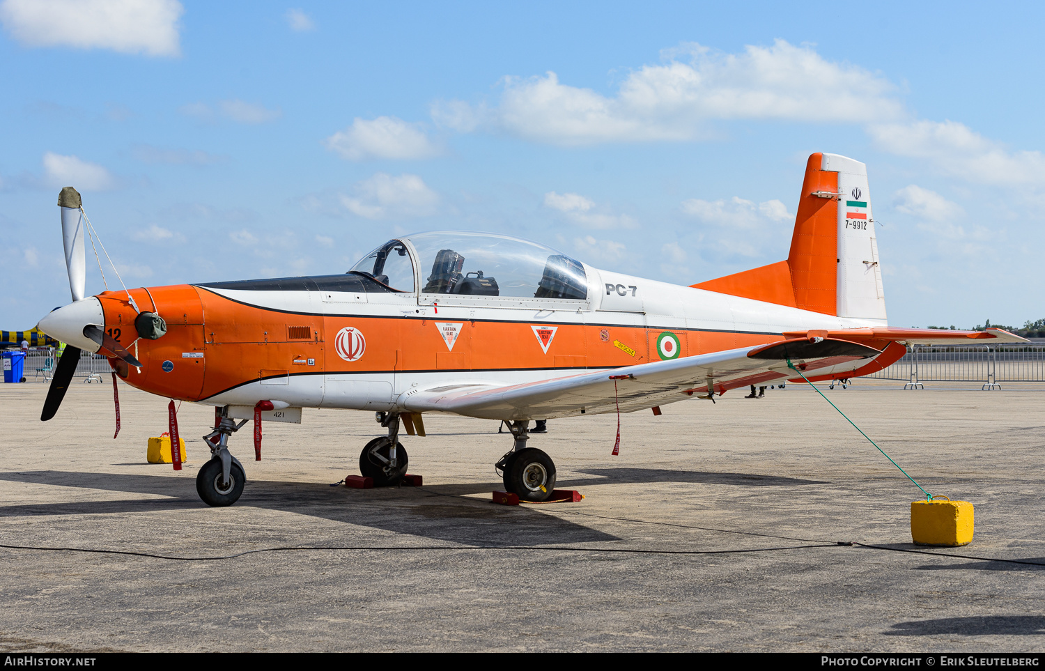 Aircraft Photo of 7-9912 / ۷-۹۹١۲ | Pilatus PC-7 | Iran - Air Force | AirHistory.net #345281