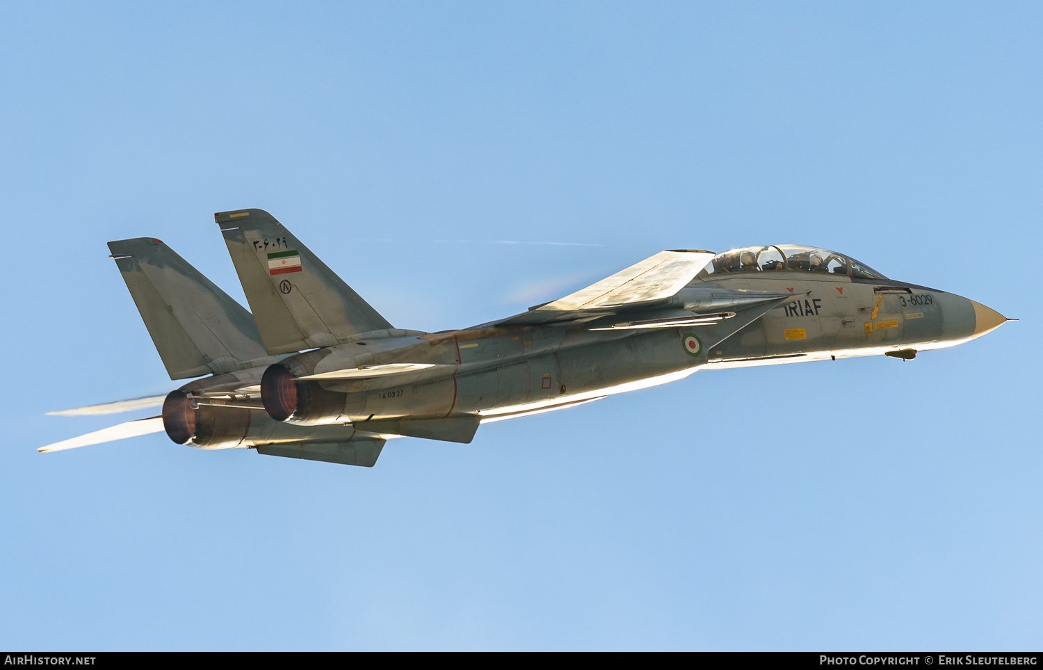 Aircraft Photo of 3-6029 / ٣-۶۰۲۹ | Grumman F-14A Tomcat | Iran - Air Force | AirHistory.net #345286