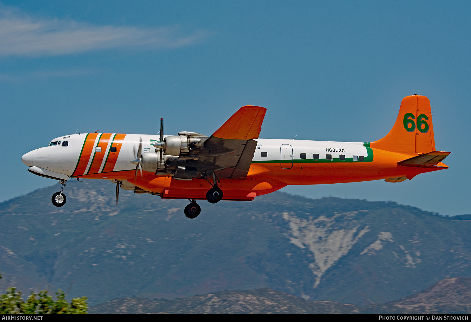 Aircraft Photo of N6353C | Douglas DC-7/AT | Erickson Aero Tanker | AirHistory.net #345316