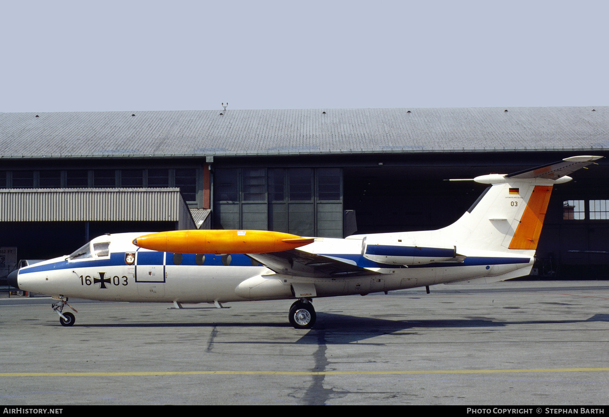 Aircraft Photo of 1603 | HFB HFB-320 Hansa Jet | Germany - Air Force | AirHistory.net #345317