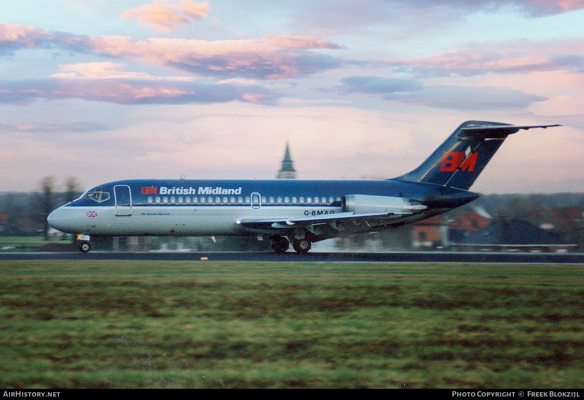 Aircraft Photo of G-BMAG | Douglas DC-9-15 | British Midland Airways - BMA | AirHistory.net #345325