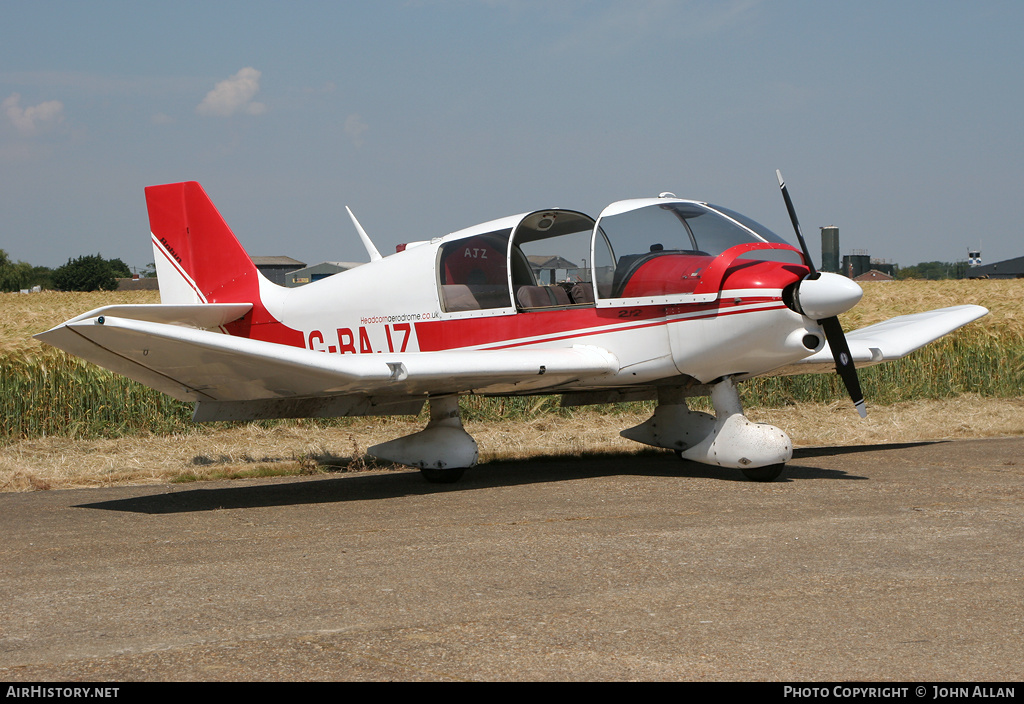Aircraft Photo of G-BAJZ | Robin DR-400-120 Dauphin 2+2 | AirHistory.net #345328