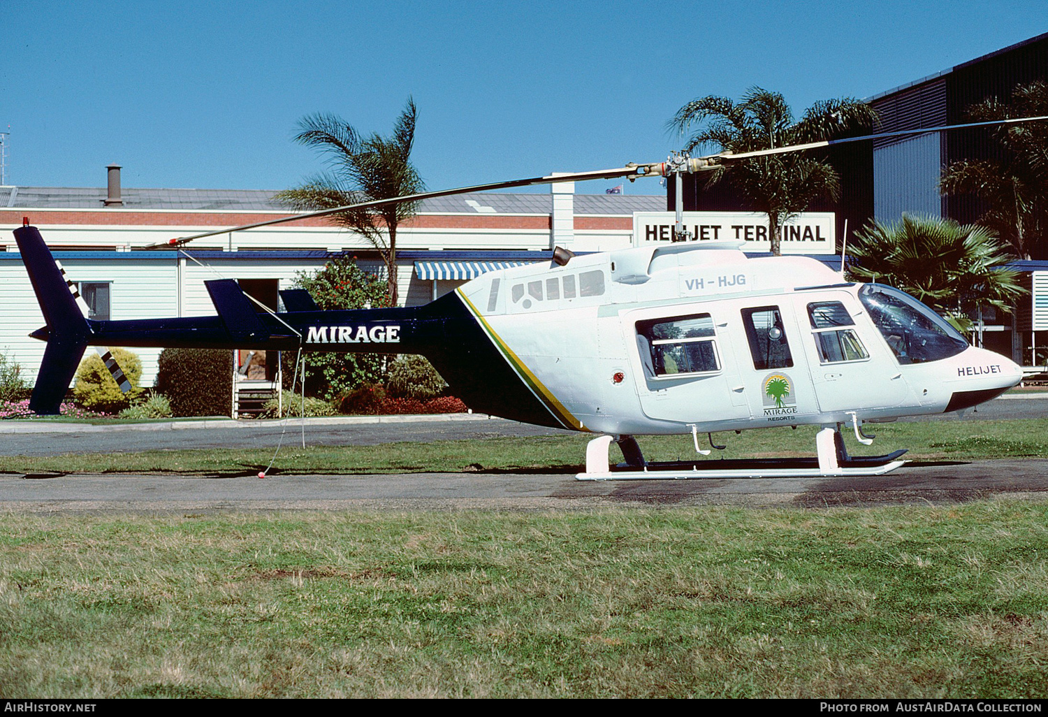 Aircraft Photo of VH-HJG | Bell 206L LongRanger | Mirage Resorts | AirHistory.net #345360
