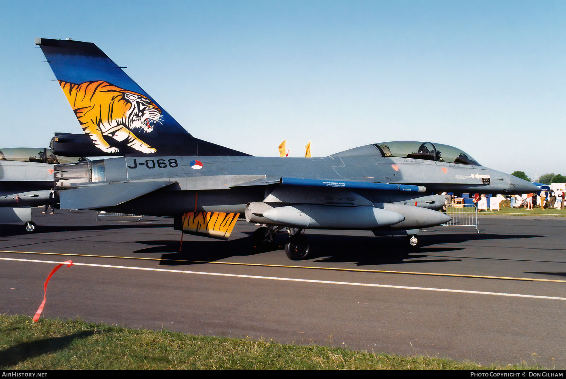 Aircraft Photo of J-068 | General Dynamics F-16B Fighting Falcon | Netherlands - Air Force | AirHistory.net #345365