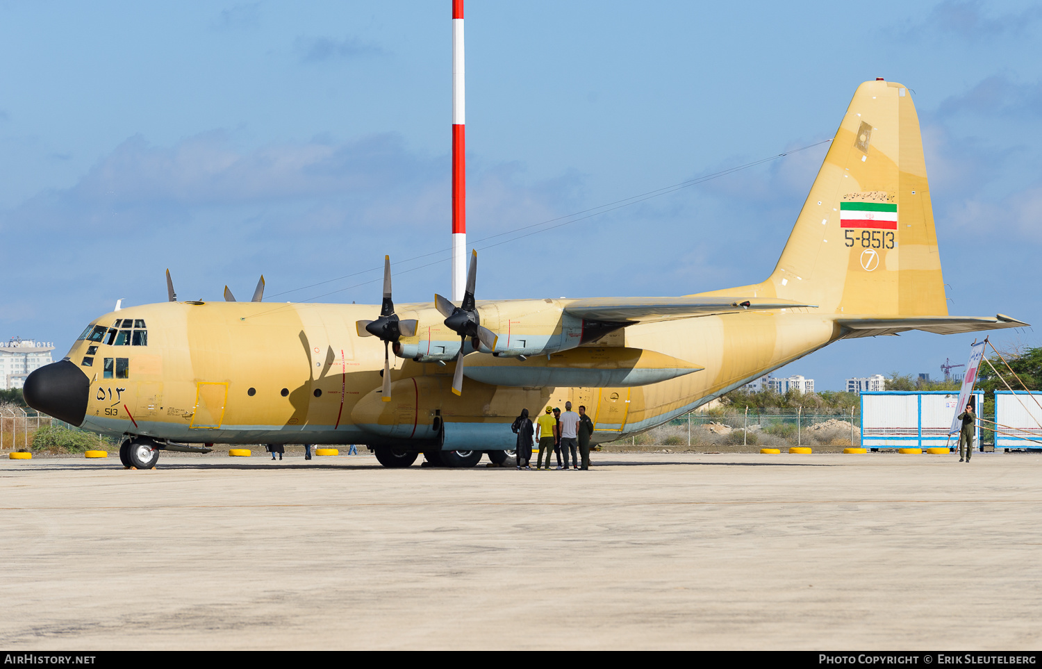 Aircraft Photo of 5-8513 / ۵١۳ | Lockheed C-130E Hercules (L-382) | Iran - Air Force | AirHistory.net #345366