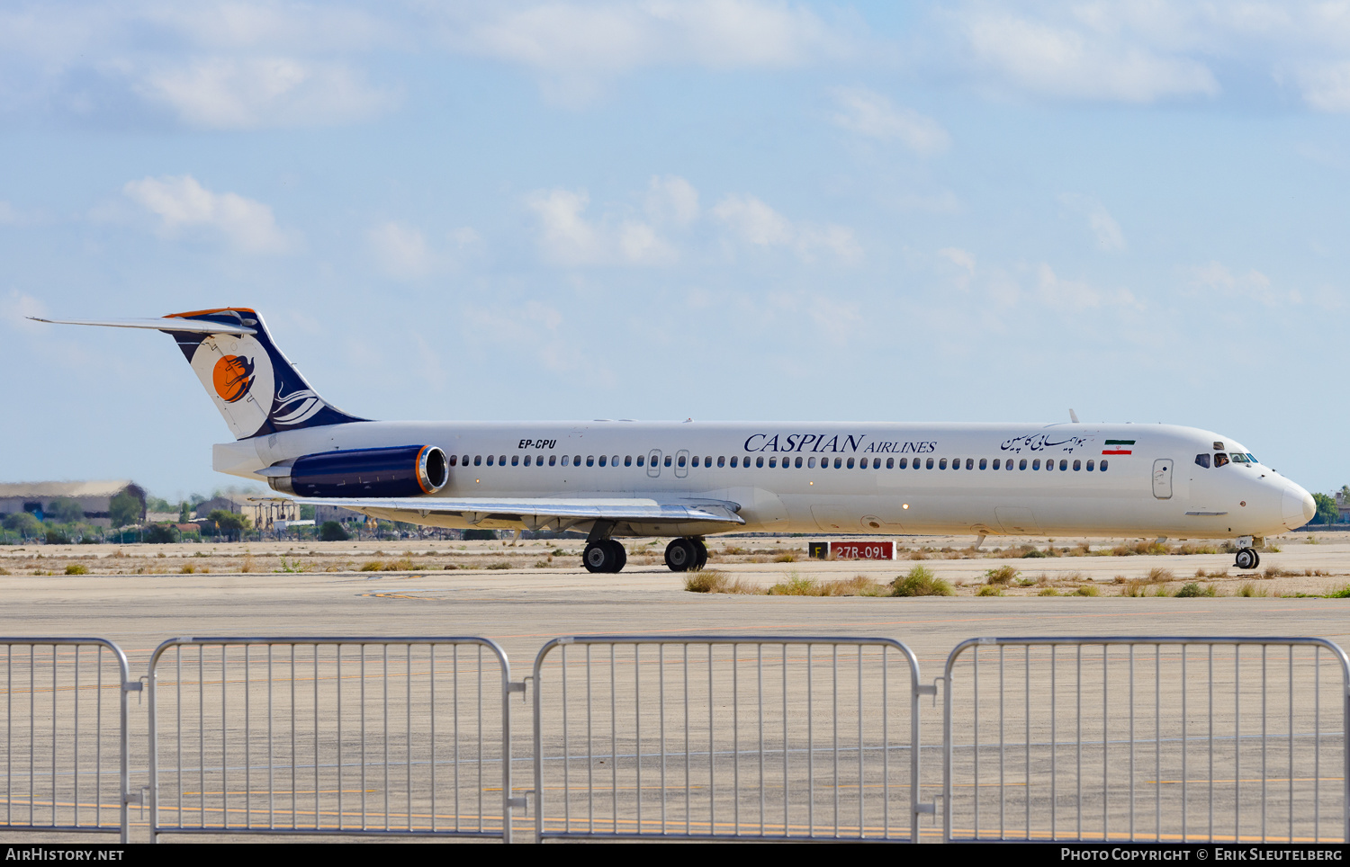 Aircraft Photo of EP-CPU | McDonnell Douglas MD-82 (DC-9-82) | Caspian Airlines | AirHistory.net #345372