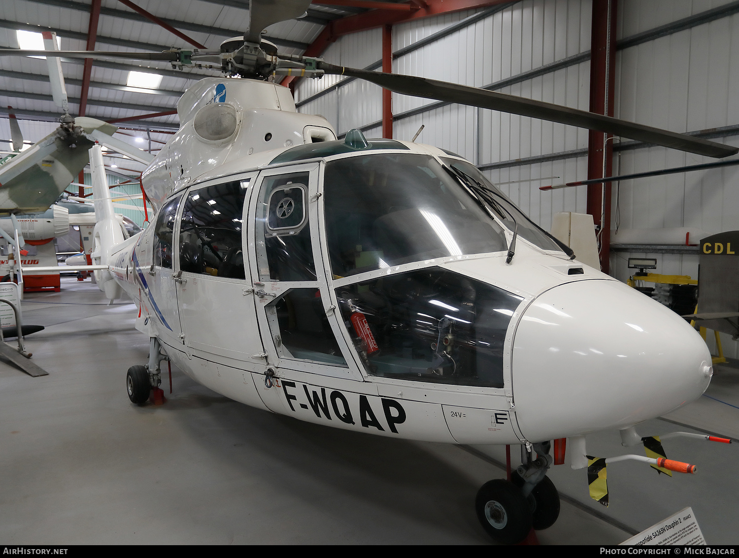 Aircraft Photo of F-WQAP | Aerospatiale AS-365N Dauphin 2 | Commandes De Vol Electriques - CDVE | AirHistory.net #345387