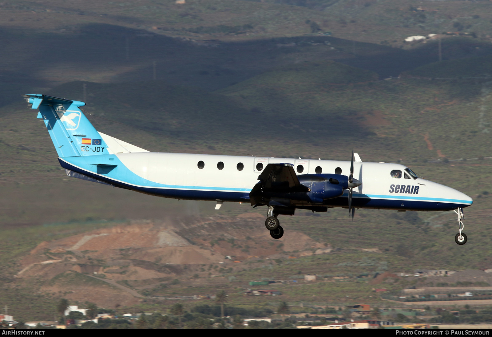 Aircraft Photo of EC-JDY | Beech 1900C-1 | Serair | AirHistory.net #345391