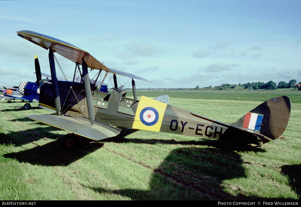 Aircraft Photo of OY-ECH | De Havilland D.H. 82A Tiger Moth II | UK - Air Force | AirHistory.net #345396