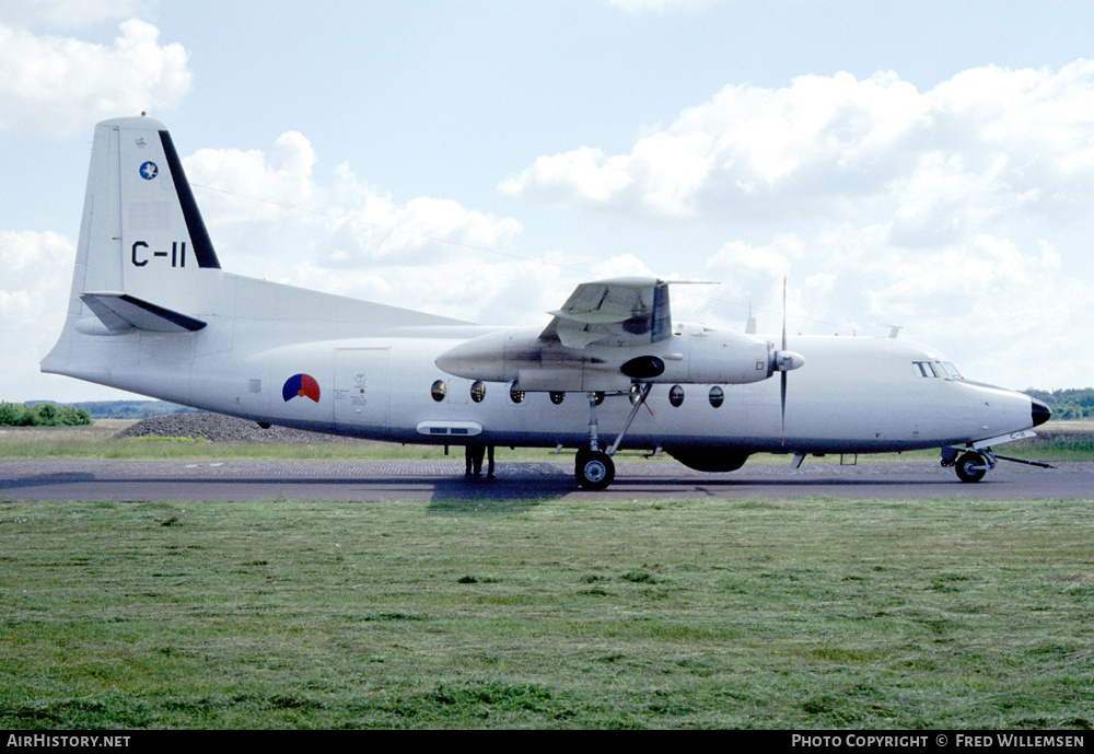 Aircraft Photo of C-11 | Fokker F27-300M Troopship | Netherlands - Air Force | AirHistory.net #345406