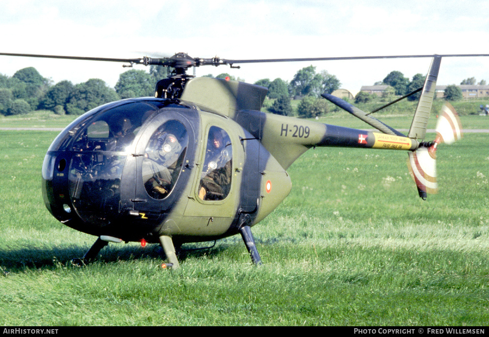 Aircraft Photo of H-209 | Hughes 500M (369HM) | Denmark - Army | AirHistory.net #345407